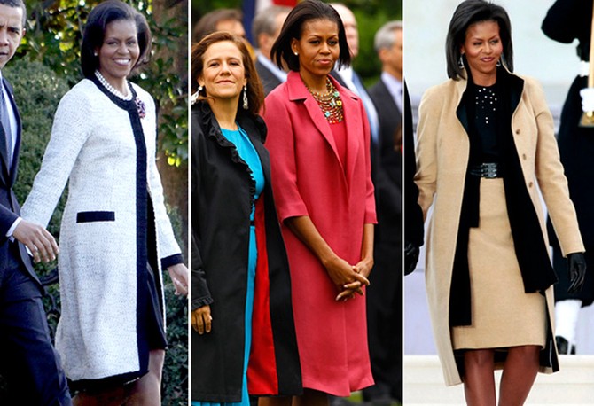 Michelle Obama's style - coats