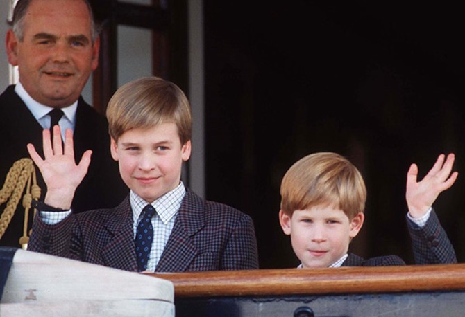 Prince William at age 9