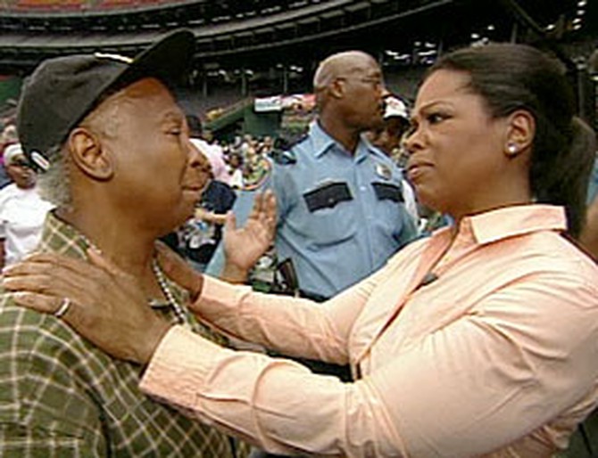 Oprah Winfrey launches Oprah's Angel Network Katrina Homes Registry