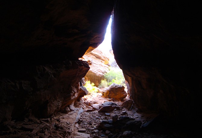 Third Ravine cave entrance