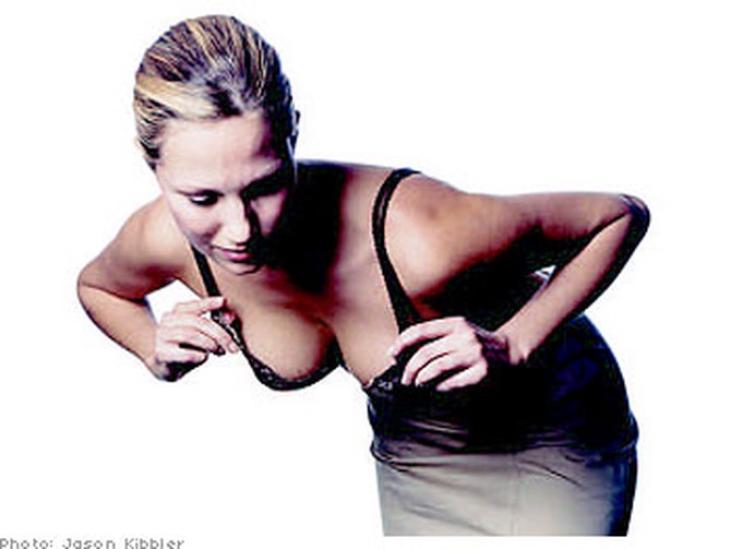 Bend deeply at the waist before fastening your bra