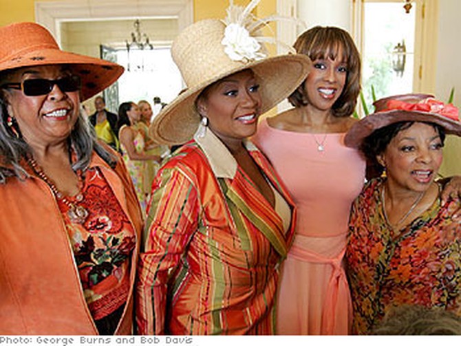 Della Reese, Patti LaBelle, Gayle King and Ruby Dee