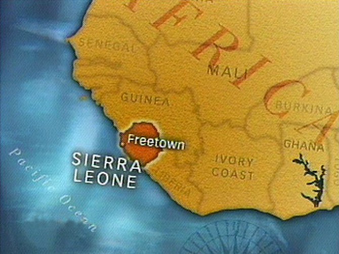 Sierra Leone suffered a bloody civil war.
